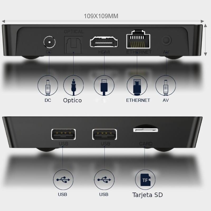 Android Tv X96q Pro H313 2gb/16gb Android 10