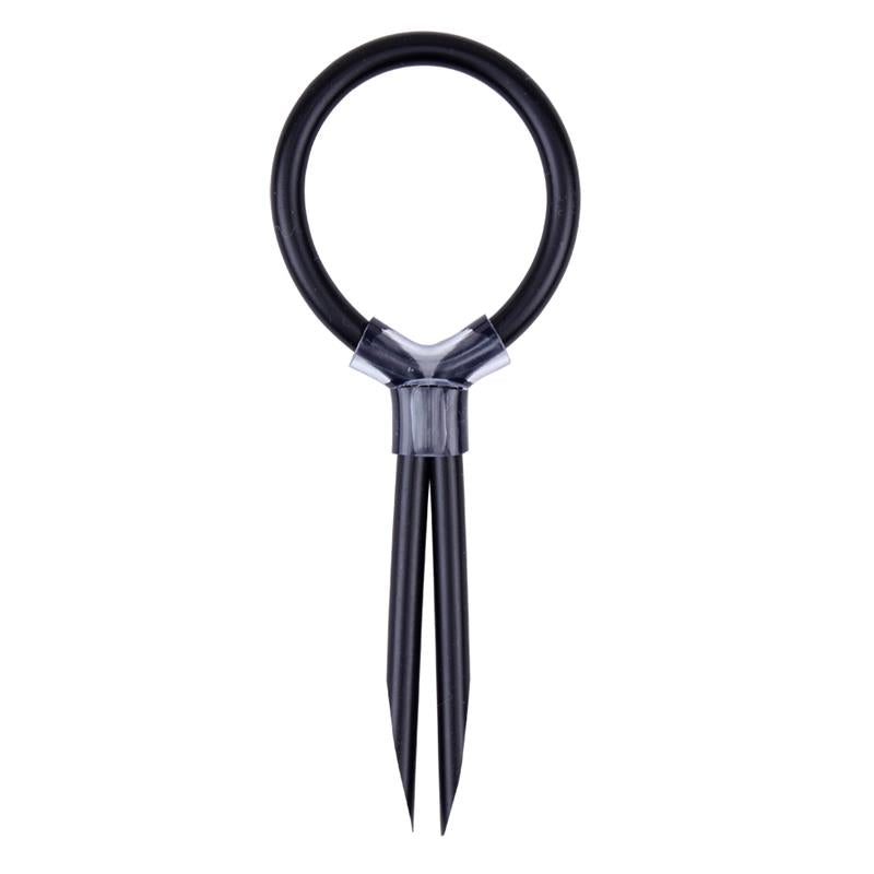 Anillo Para El Pene Ajustable Stud Silicona Negro