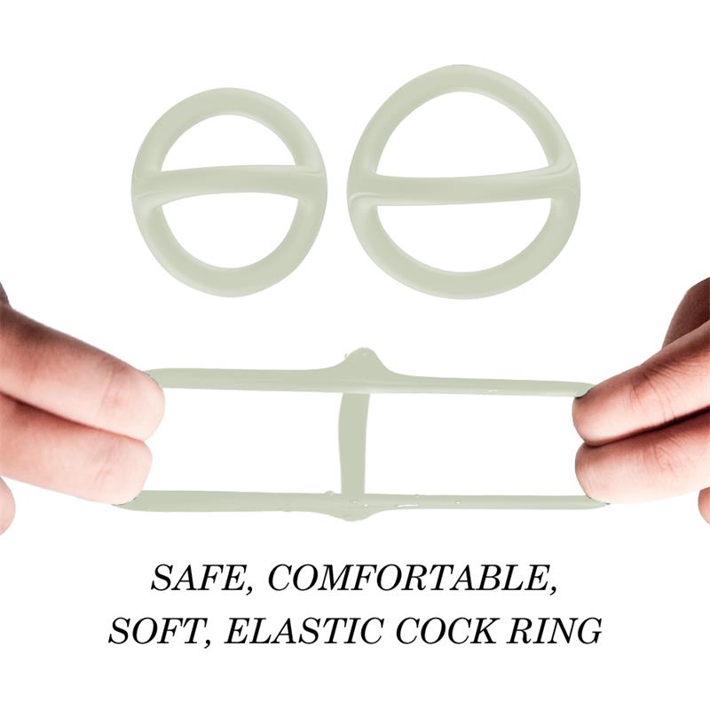 Anillo Para El Pene Brilla En La Oscuridad