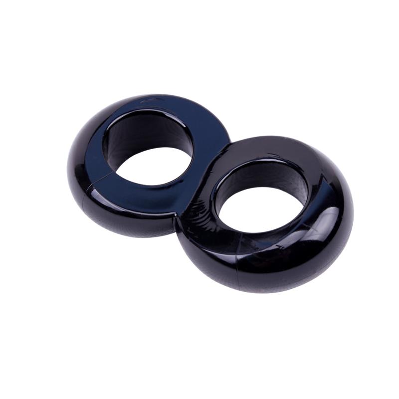 Anillo Para El Pene Doble Duo Cock 8 Negro