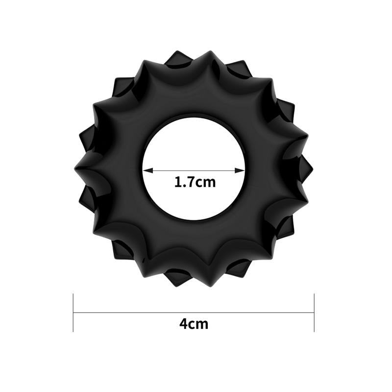 Anillo Para El Pene Power Plus Negro