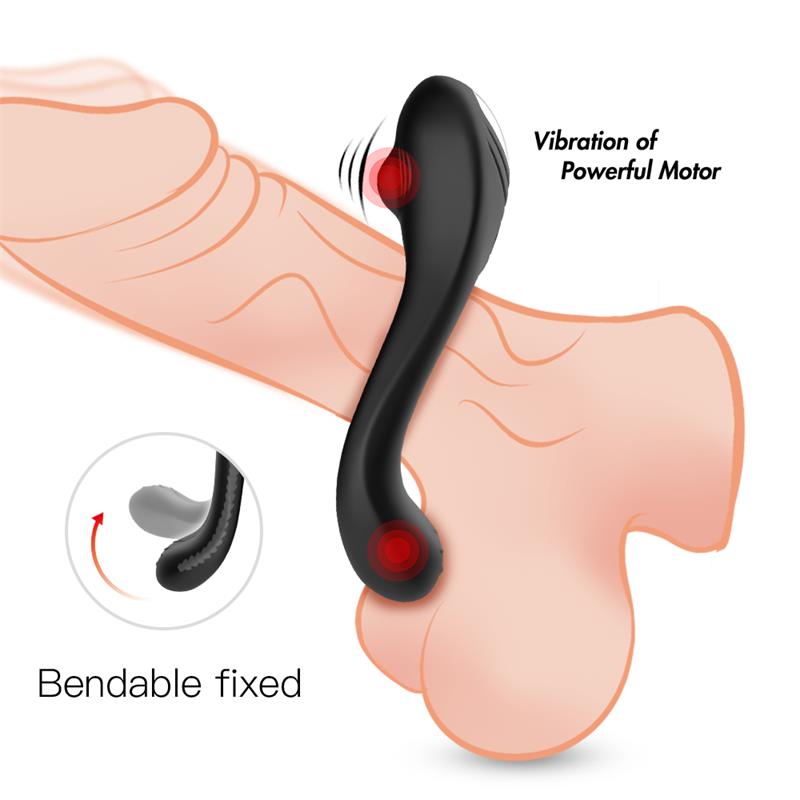 Anillo Vibrador Para Pene Y Testículos