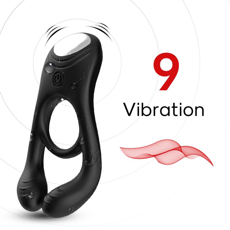 Anillo Vibrador Para Pene Y Testículos