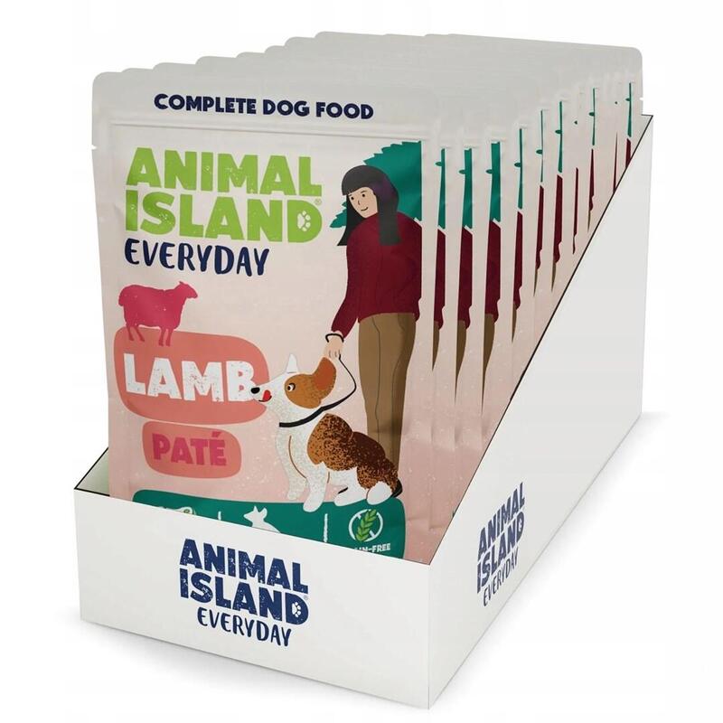Animal Island Everyday Jagniecina, Pasztet, Saszetka Pies 10szt X 150g