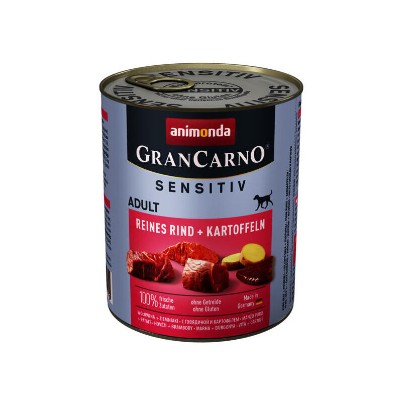 Animonda Grancarno Sensitiv Sabor: Ternera Con Patatas 800g