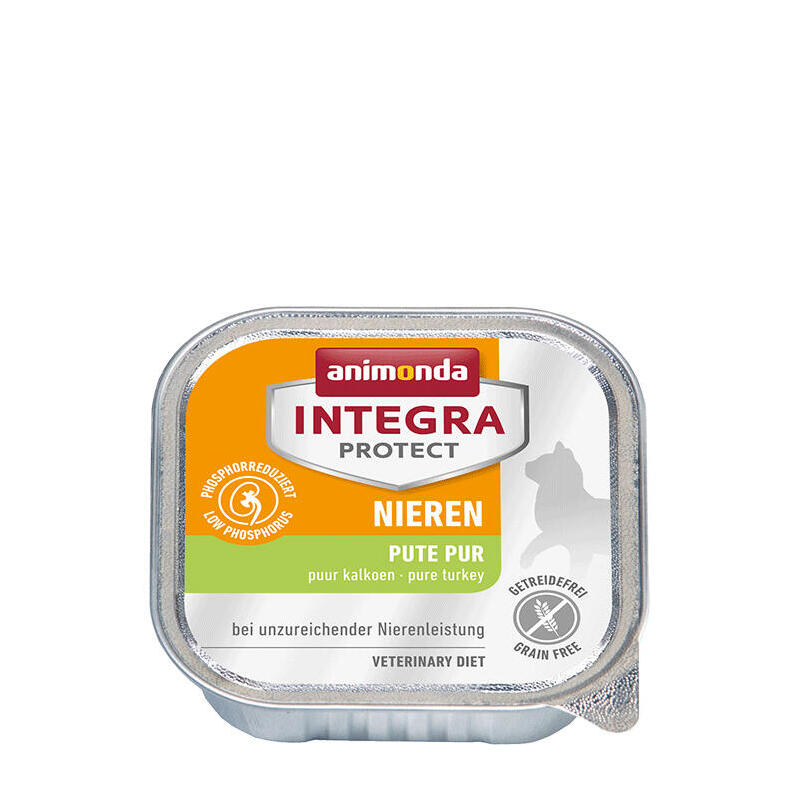 Animonda Integra Protect Nieren Para Gato: Pavo - Bandeja De 100g