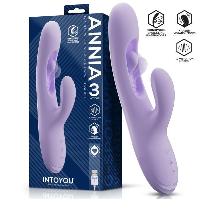 Annia Vibrador G-Spot Con Wiggling Interno