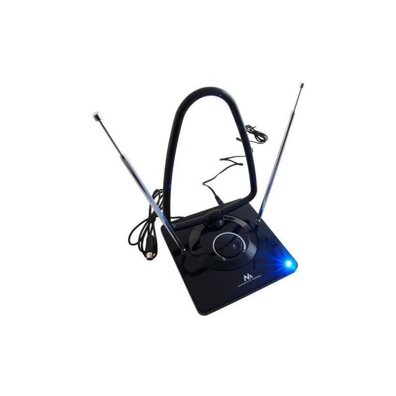 Antena Dvb-T/T2 H.265 Hevc De Habitación Mctv-963 Con Amplificador, Radio Fm