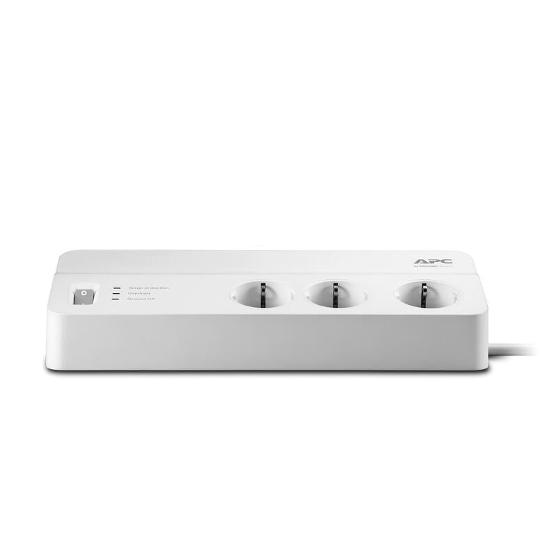 Apc Limitador De Tension 6 Salidas Ac 230 V 2 M Blanco Pm6-Gr