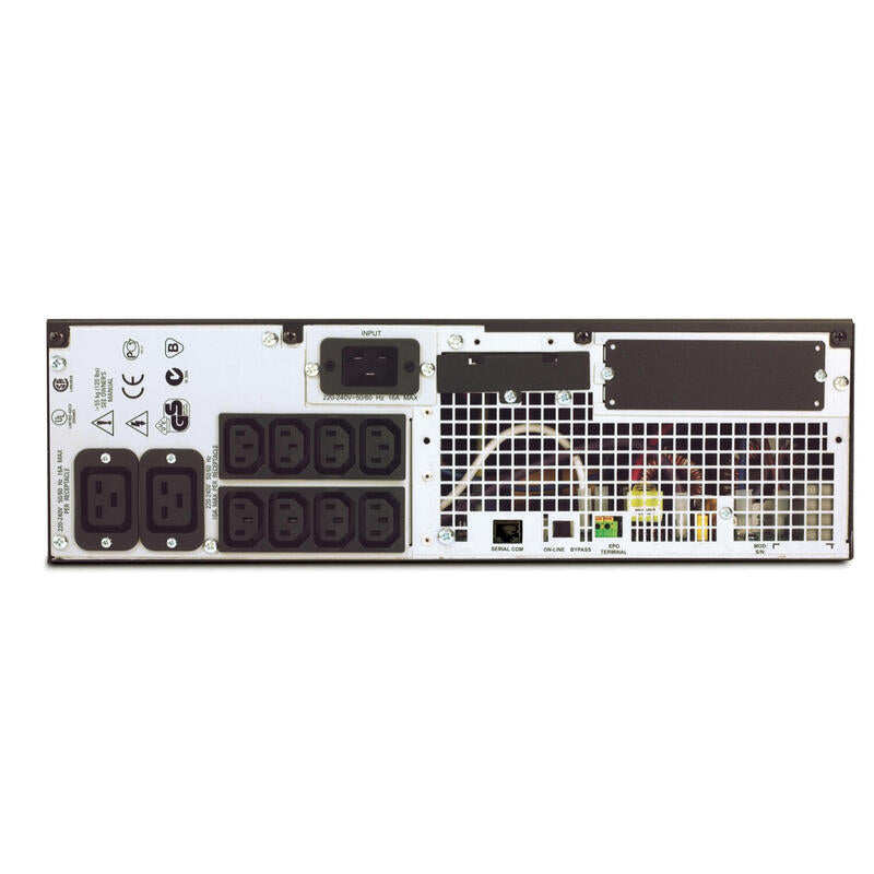 Apc Smart-Ups Rt 3000 Marine Ups Ca 220/230/240 V 2.1 Kw 3000 Va Rs-232 Conectores De Salida: 10 3u Negro