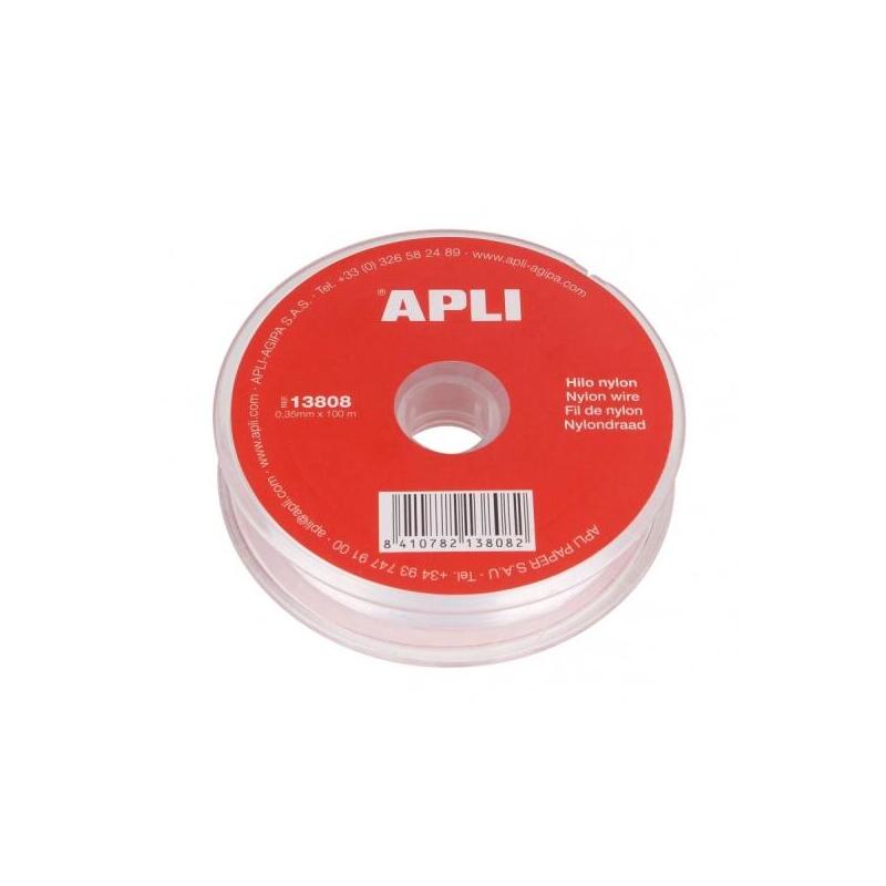 Apli Bobina De Cuerda De Nylon - Alta Calidad - Resistente Y Duradero - Ideal Para Bricolaje, Jardineria Y Manualidades