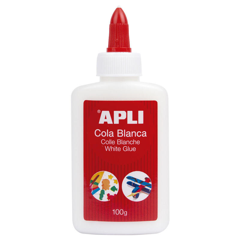 Apli Cola Líquida Bote Con Aplicador 100gr Blanco