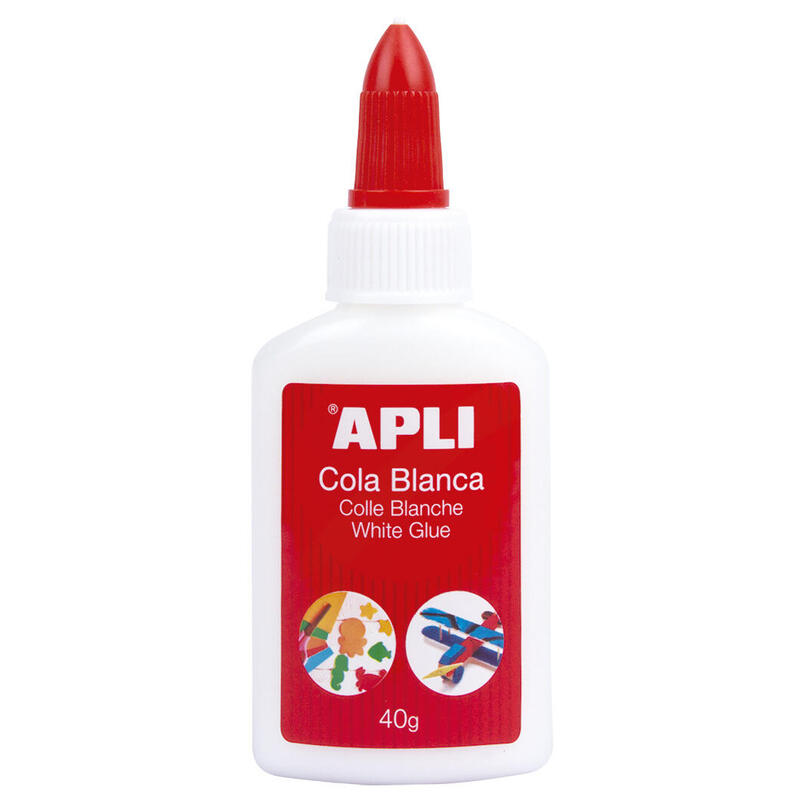 Apli Cola Líquida Bote Con Aplicador 40gr Blanco