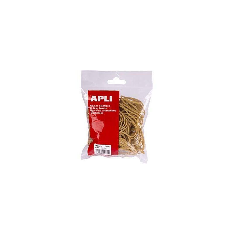 Apli Goma Elástica Marrón Caucho 60x2mm 1kg