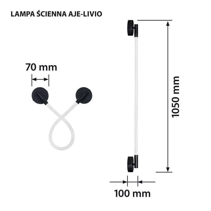 Aplique Activejet Led Aje-Livio Ww