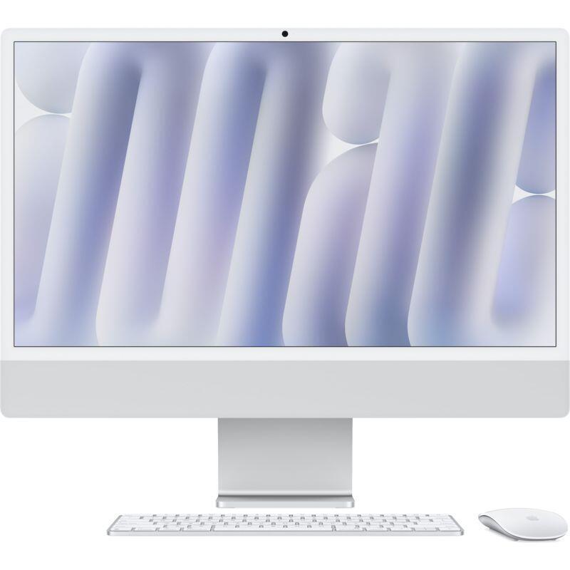 Apple Imac (2024) 24" Retina 4.5k Chip M4 Cpu De 8 Núcleos Gpu De 8 Núcleos 16gb De Ram 256 Gb De Ssd Gigabit Ethernet Plata