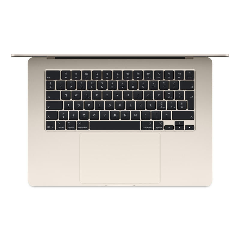 Apple Macbook Air (15") 2025, Portátil Champagne, 16 Gb, 256 Gb (256 Gb Ssd), Polarstern, M4, Alemán Mw1j3d/A