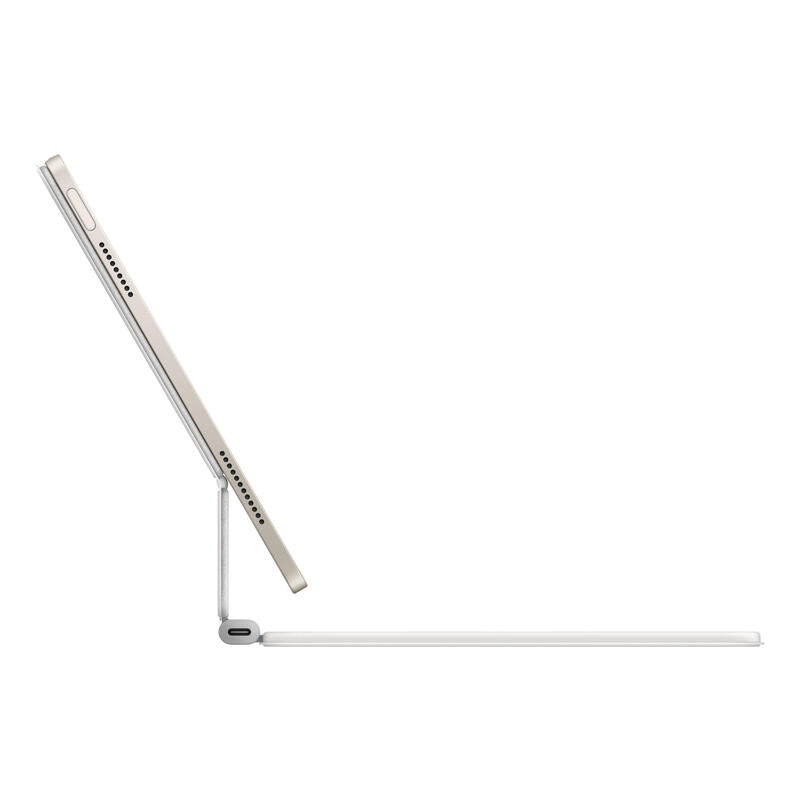 Apple Magic Keyboard Para Ipad Air (M3) De 11", Teclado Blanco, Diseño Internacional De Ee. Uu., Mecanismo De Tijera Mdfv4z/A