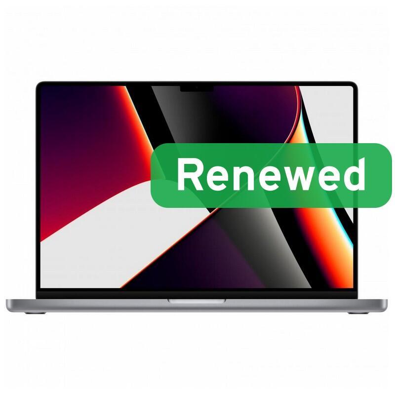 Apple Renewed Grade B Macbook Pro 16 A2485 16 M1 Max 10-Core Cpu 32gb 32-Core Gpu 1 Tb Space Gray Us-Ru Backlit