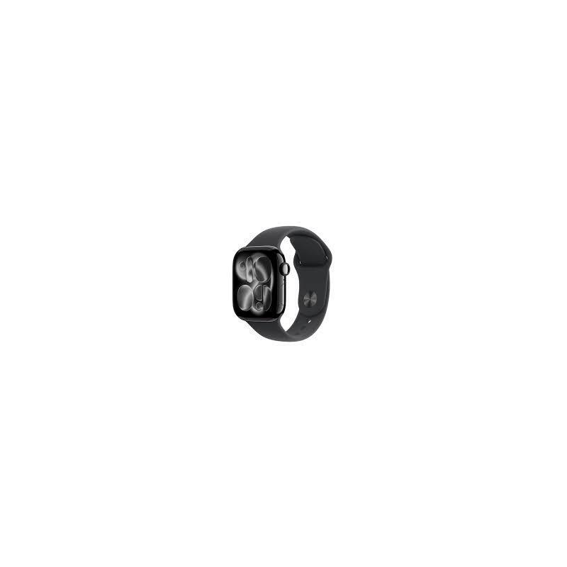 Apple Watch Series 11 Gps 42mm Jet Black Aluminium Case With Black Sport Band S/M Meqt4wf/A