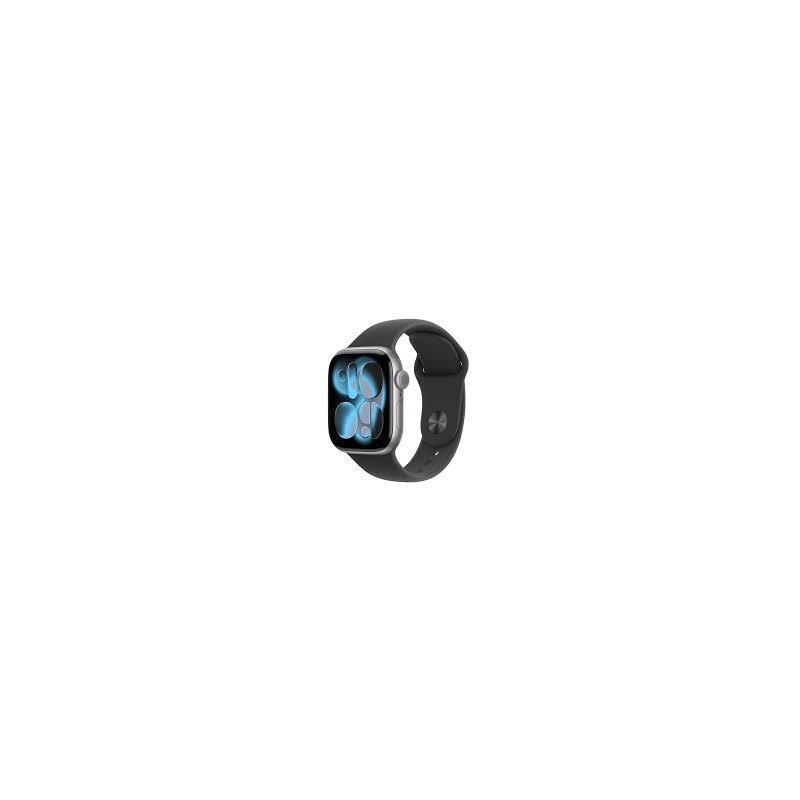 Apple Watch Series 11 Gps + Cellular 42mm Space Grey Aluminiun Case With Black Sport Band S/M M