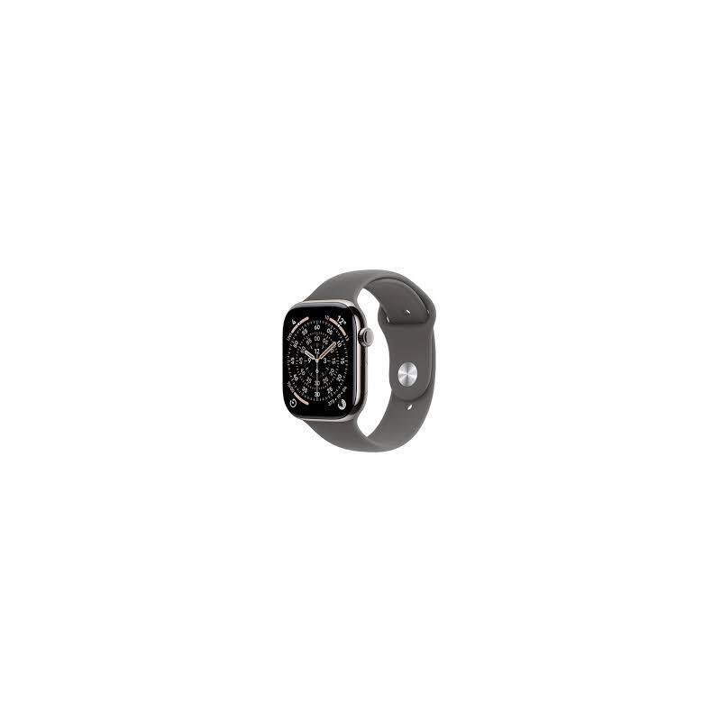 Apple Watch Series 11 Gps + Cellular 46mm Natural Aluminiun Case With Stone Grey Sport Band S/M