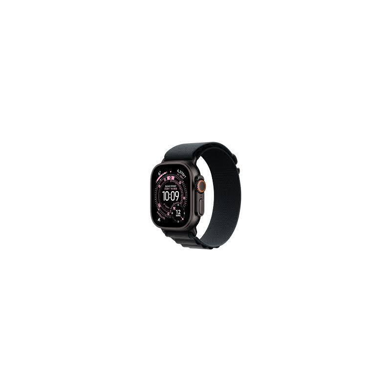 Apple Watch Ultra 3 Gps + Cellular 49mm Black Aluminiun Case With Black Alpine Loop S Mf0q4qc/A