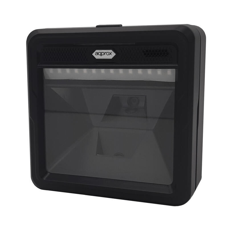 Approx Lector De Codigos De Barras Omnidireccional 1d/2d - Especial Grandes Volumenes - Indicador Led Y Beeper - Disparo Automatico