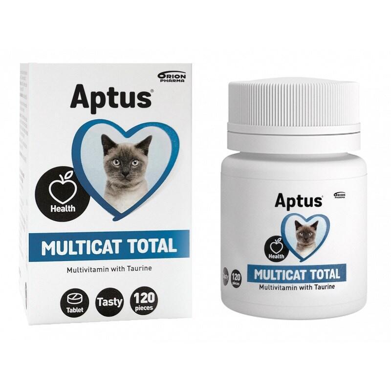 Aptus Multicat Total Multivitamin - Suplementos Para Gatos 120
