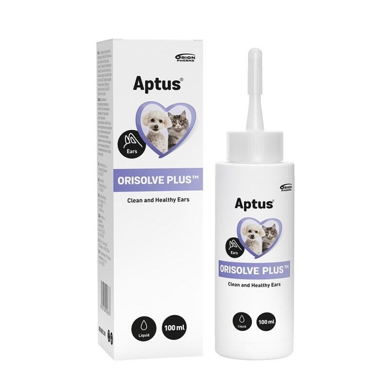 Aptus Orisolve Plus - Solución Para Limpiar Oídos Para Perros Y Gatos 100 Ml