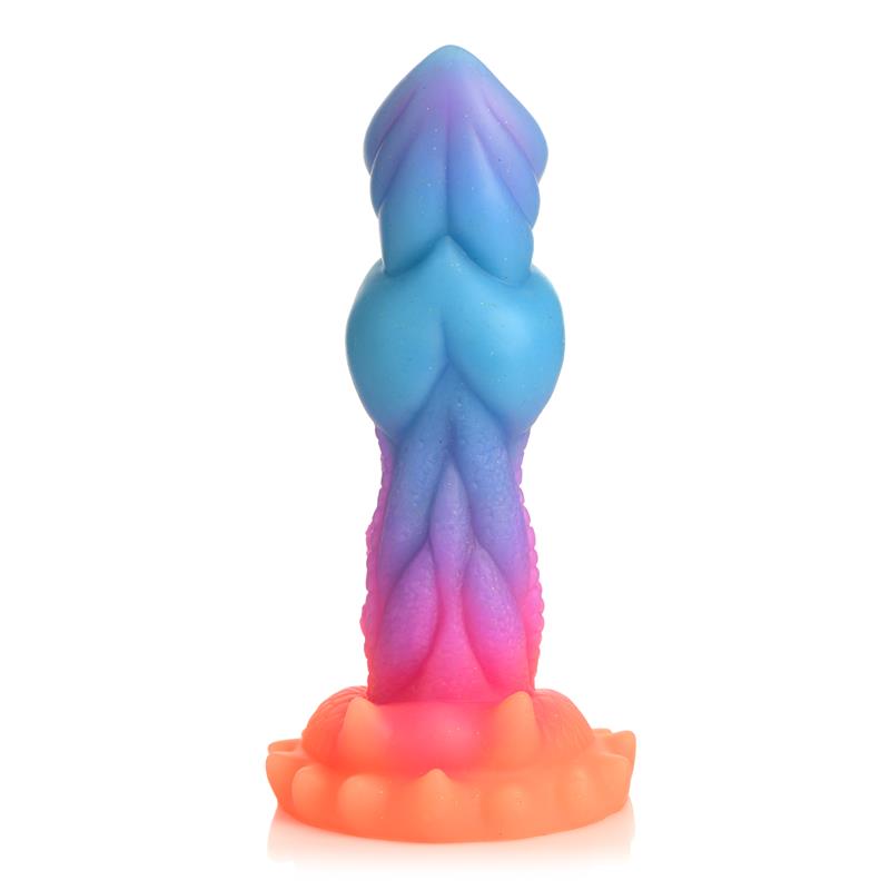 Aqua-Cock Dildo Brilla En La Oscuridad Silicona