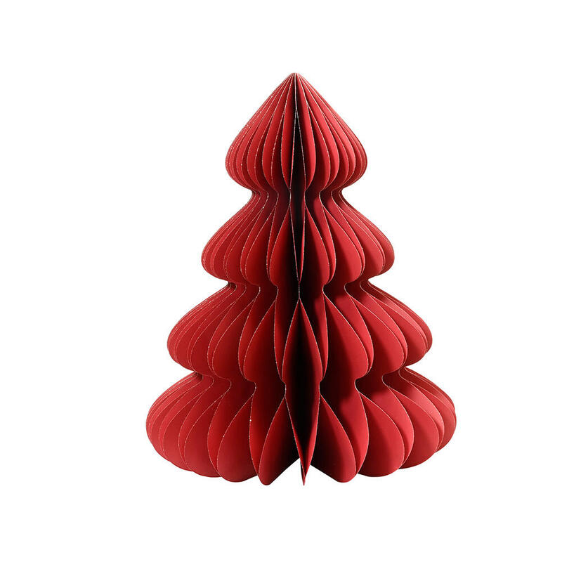 Árbol De Papel Rojo Ø72 X 90 Cm