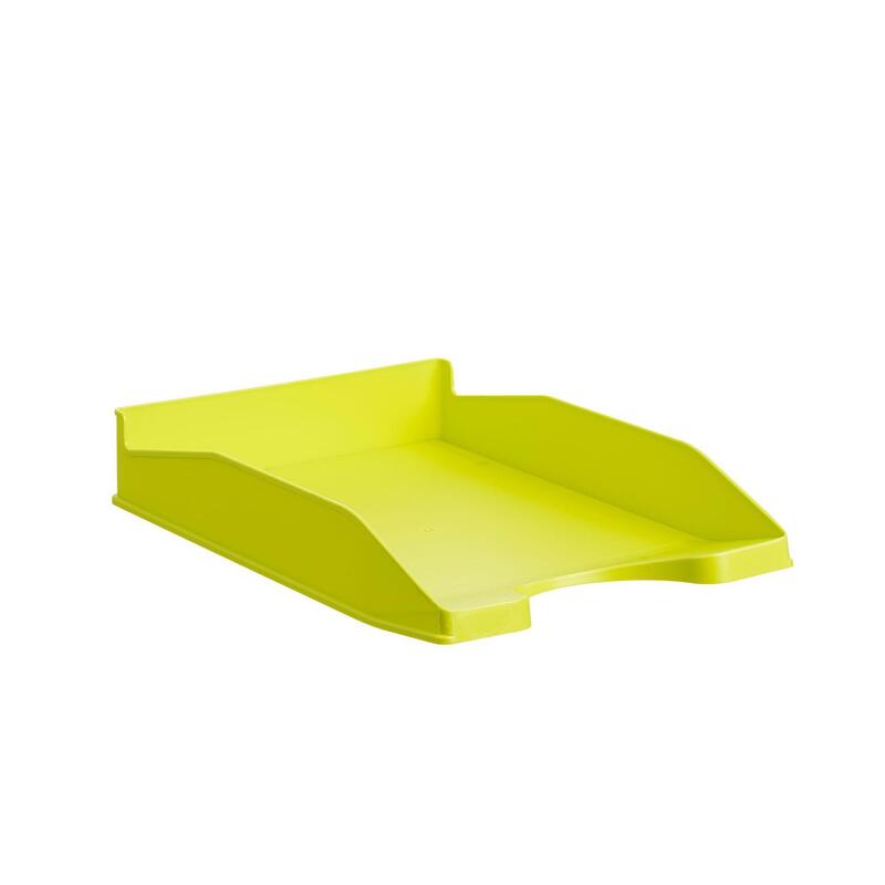 Archivo 2000 Bandeja Archivo 2000 Apilable En 3 Posiciones Fondo Liso Formato Din A4 Y Folio 345x255x60 Mm Kiwi