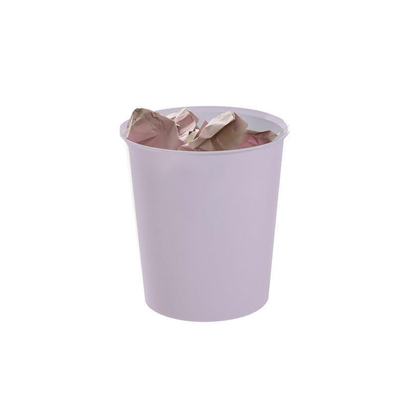 Archivo 2000 Papelera Ecogreen 18 Litros 240x310mm Reciclado Malva Pastel