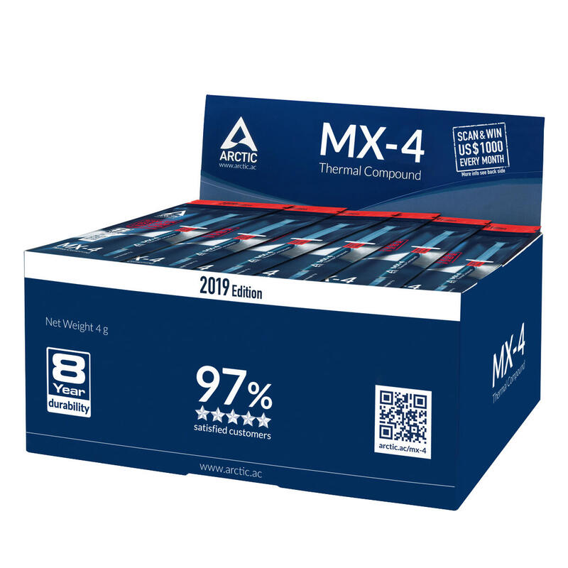 Arctic Mx-4 Compuesto Disipador De Calor Pasta Térmica 8,5 W/M·K 4 G