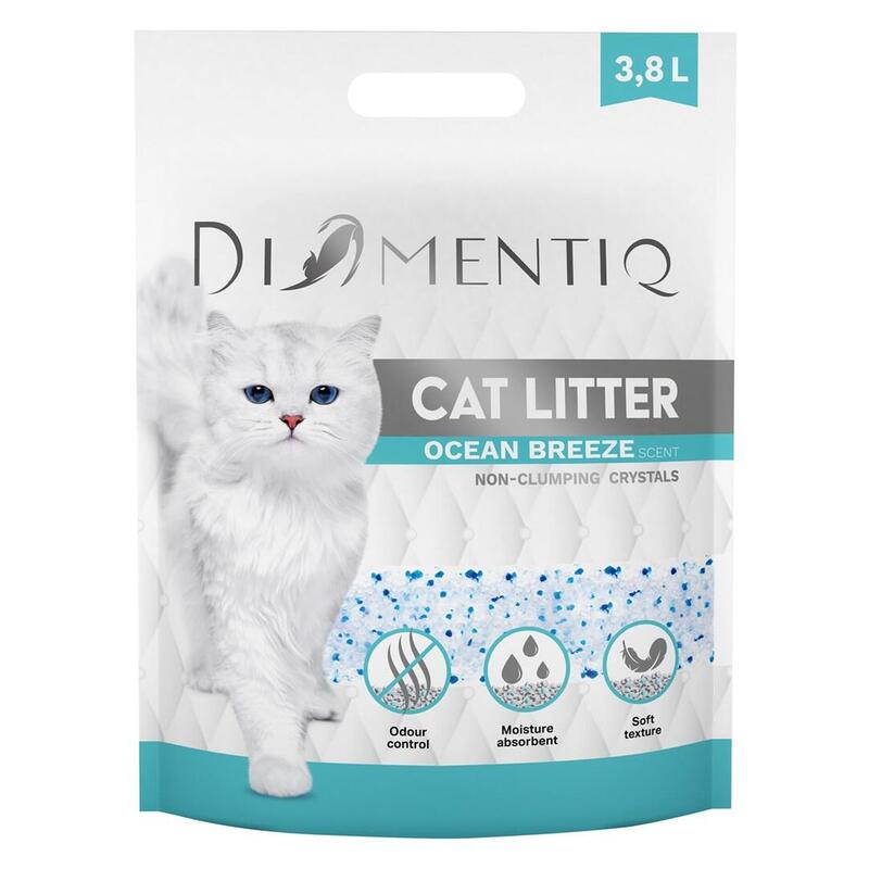 Arena Para Gatos Diamentiq Ocean Breeze 3,8 L