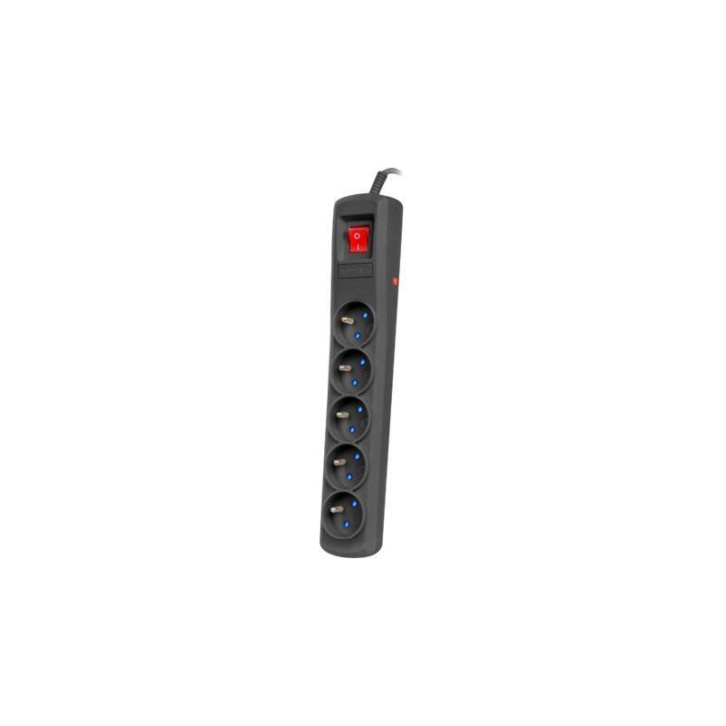 Armac R5 / Cz / 15 Regleta De Enchufes Armac R5 (5 Enchufes) 1.5m Negro