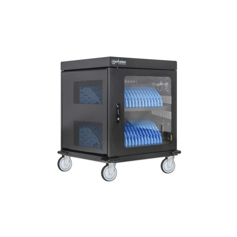 Armario De Carga Manhattan Con 32 Enchufes, Puerta De Crimal Con Cerradura Envío Por Reenvío