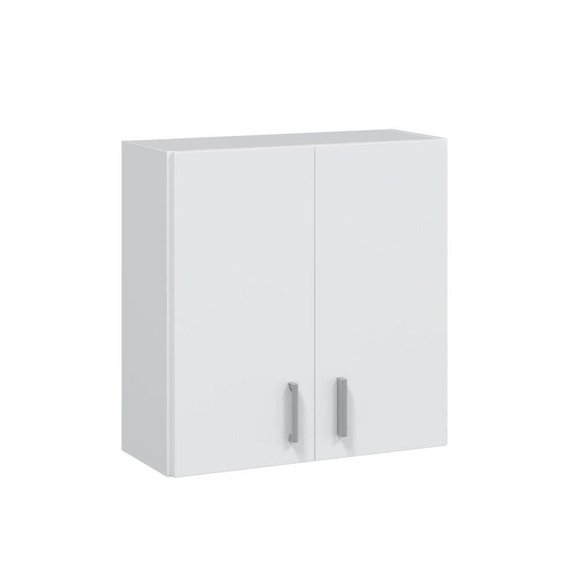 Armario Multiusos Para Colgar 2 Puertas Blanco
