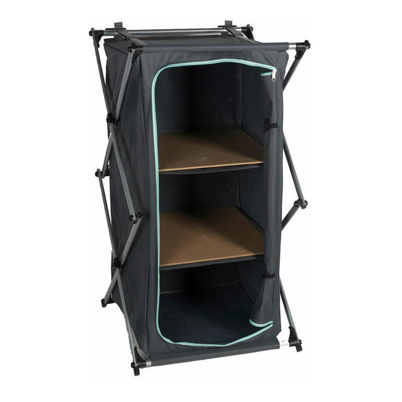 Armario Para Camping Con Estanterias 53x49x95cm. Camp Active