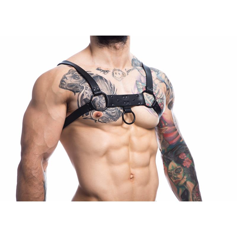 Arnés Bondage De Pecho Party Black Ajustable Talla Única