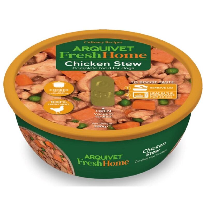 Arquivet Fresh Home Chicken Stew - Comida Húmeda Para Perros - 280g