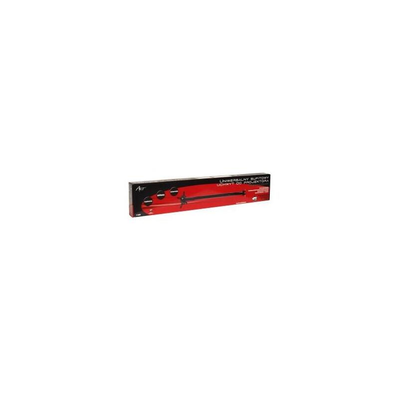 Art Ramp P-104b Art Soporte P-104 110-197cm Para Proyector Negro 15kg Montaje En Pared