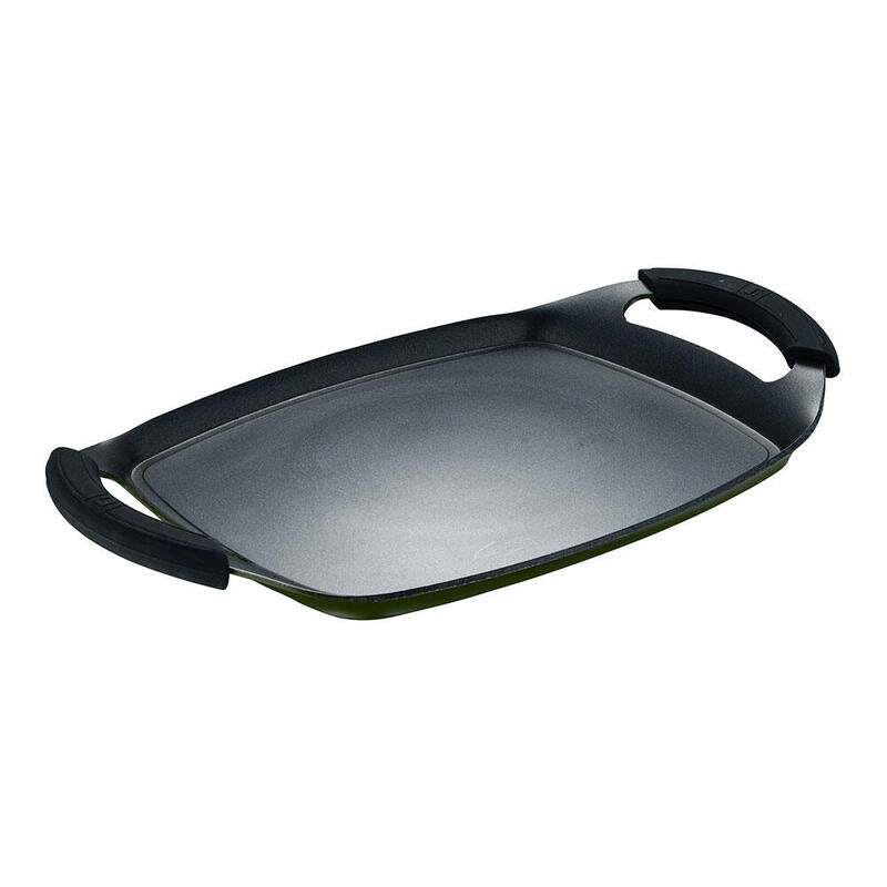 Asador Aluminio Forjado, Inducción, Experto 37 X 25 Cm
