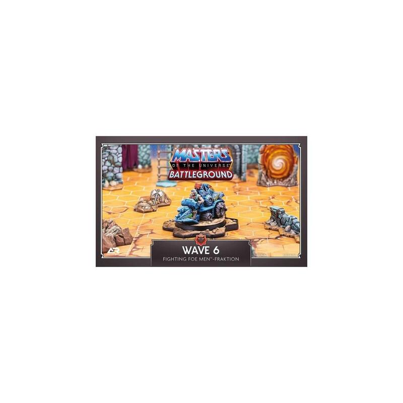 Asmodee Masters Of The Universe: Battleground Wave 6 - Facción Fighting Foe Men, Expansión Del Juego De Mesa Arcd0014