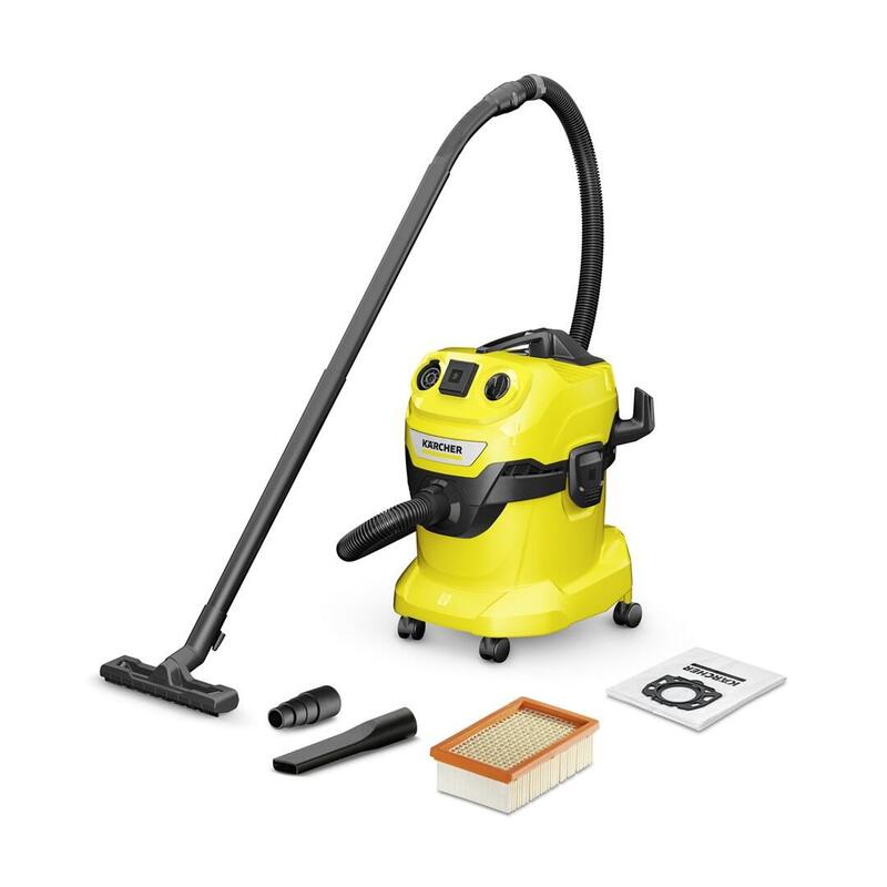 Aspiradora Kärcher Wd 4 P V-20/5/22 Black, Yellow 20 L 1000 W