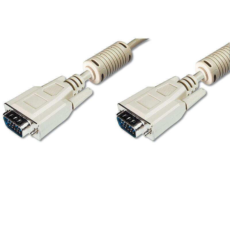 Assmann Electronic Ak-310103-050-E Cable Vga 5 M Vga (D-Sub) Beige