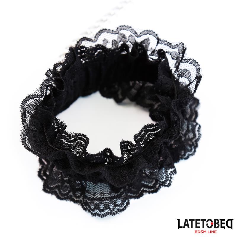 Atadura De Encaje Negro