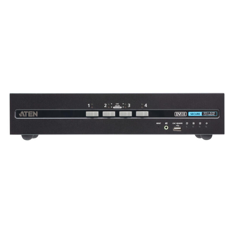 Aten Cs1144d4c Interruptor Kvm Negro