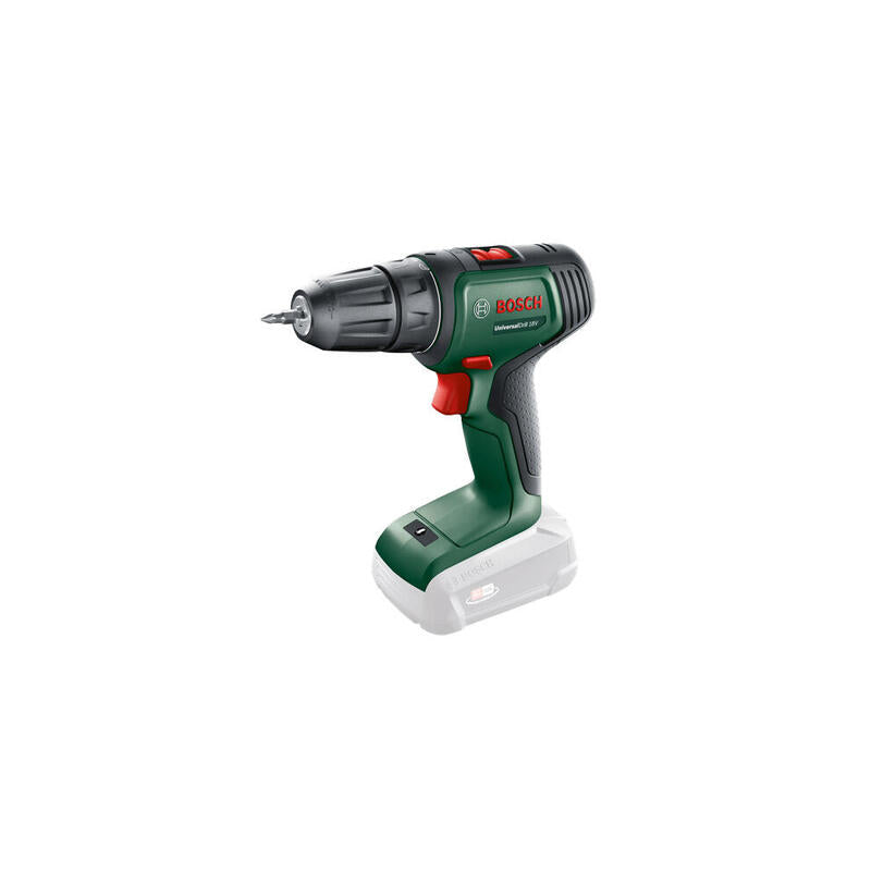 Atornillador Bosch Universal Drill 18v 1450 Rpm Sin Llave 1,2 Kg Negro, Verde
